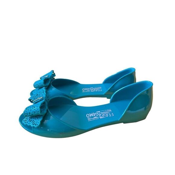 Ferragamo Preita Jelly Bow flat - Picture 5 of 8